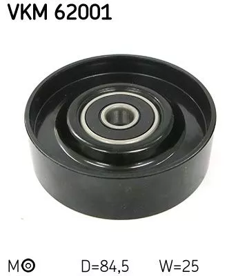 SKF Belt Tensioner, V-ribbed belt (VKM62001)