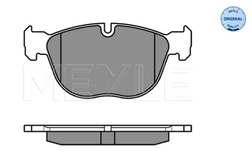 MEYLE Brake Pad Set, disc brake (0252417019)