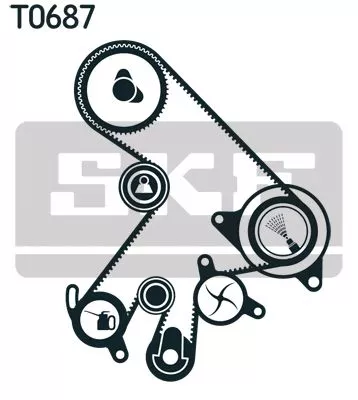 SKF Water Pump & Timing Belt Kit (VKMC91903-2)