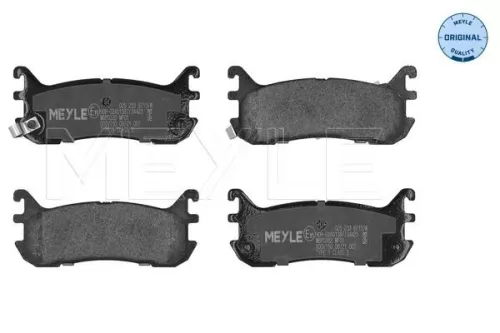 MEYLE Brake Pad Set, disc brake (0252338713/W)