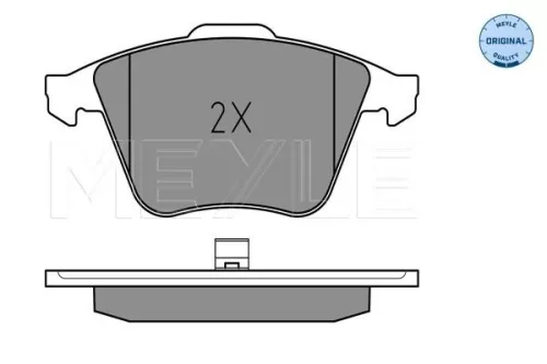 MEYLE Brake Pad Set, disc brake (0252376220/W)