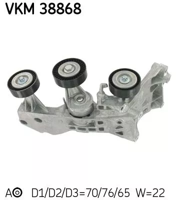 Belt Tensioner, V-ribbed belt