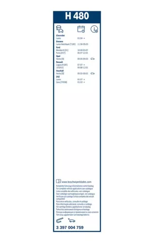 BOSCH Wiper Blade (3397004759)