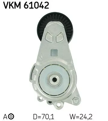 Belt Tensioner, V-ribbed belt