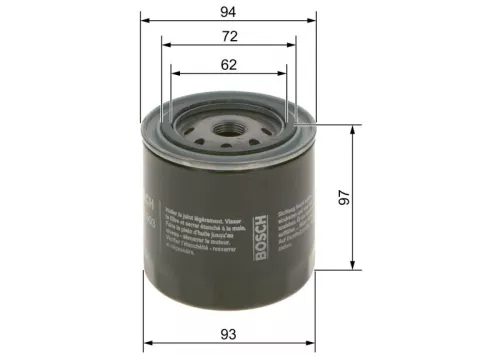 BOSCH Oil Filter (0986452003)