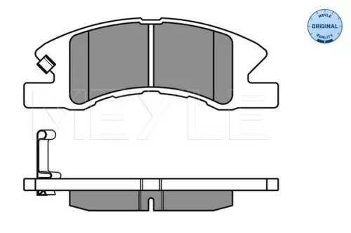 MEYLE Brake Pad Set, disc brake (0252422914/W)