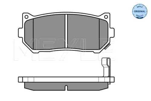 MEYLE Brake Pad Set, disc brake (0252345513/W)