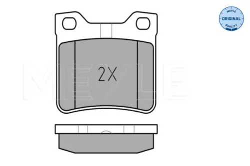 MEYLE Brake Pad Set, disc brake (0252190417/W)