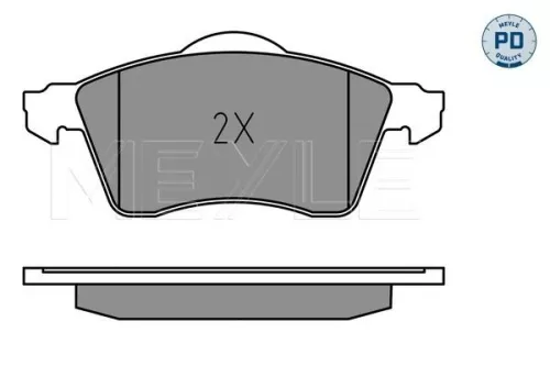 MEYLE Brake Pad Set, disc brake (0252188319/PD)