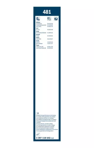 BOSCH Wiper Blade (3397118542)