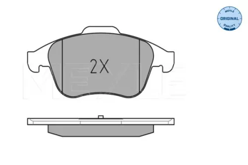 MEYLE Brake Pad Set, disc brake (0252470917)