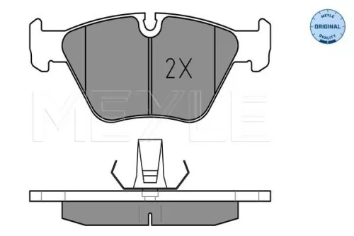 MEYLE Brake Pad Set, disc brake (0252199020)