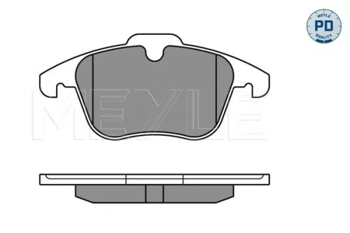 MEYLE Brake Pad Set, disc brake (0252412319/PD)