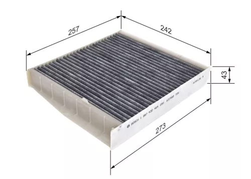 BOSCH Filter, cabin air (1987432464)