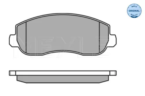 MEYLE Brake Pad Set, disc brake (0252514718/W)