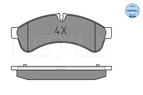 MEYLE Brake Pad Set, disc brake (0252923122)