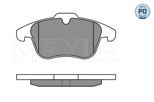 MEYLE Brake Pad Set, disc brake (0252433218/PD)