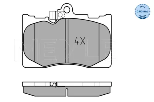 MEYLE Brake Pad Set, disc brake (0252032517/W)
