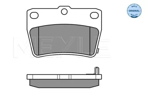 MEYLE Brake Pad Set, disc brake (0252365614/W)