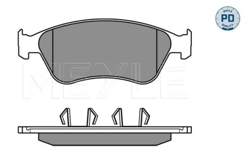 MEYLE Brake Pad Set, disc brake (0252389620/PD)
