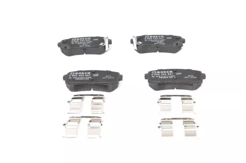 BOSCH Brake Pad Set, disc brake (0986494627)