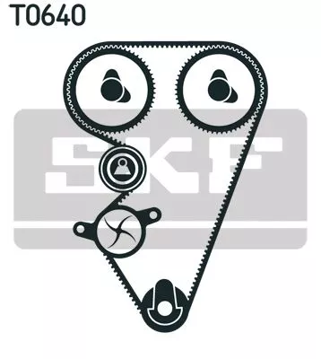 SKF Water Pump & Timing Belt Kit (VKMC07312)