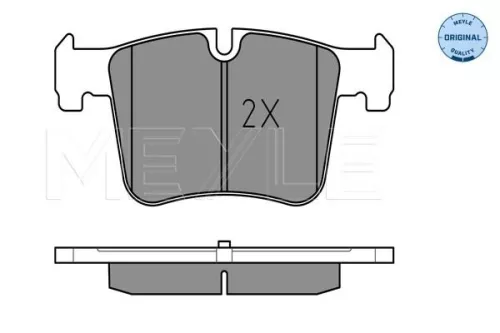 MEYLE Brake Pad Set, disc brake (0252519919)