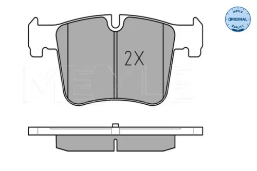 MEYLE Brake Pad Set, disc brake (0252519919)