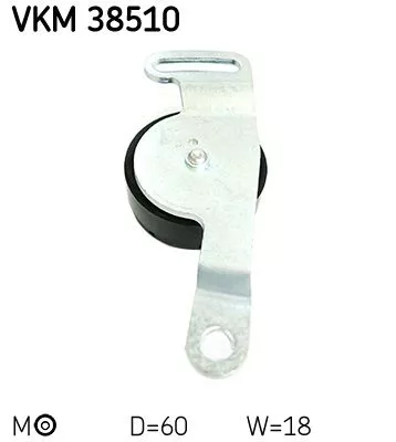 SKF Belt Tensioner, V-ribbed belt (VKM38510)