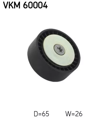 Deflection/Guide Pulley, V-ribbed belt