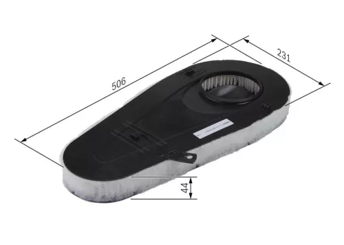 BOSCH Air Filter (F026400365)