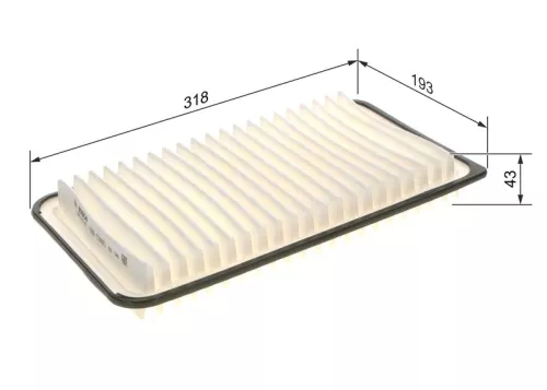 BOSCH Air Filter (1987429187)