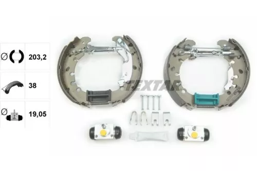 TEXTAR Brake Shoe Set (84065300)