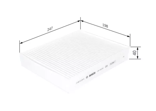 BOSCH Filter, cabin air (1987435003)