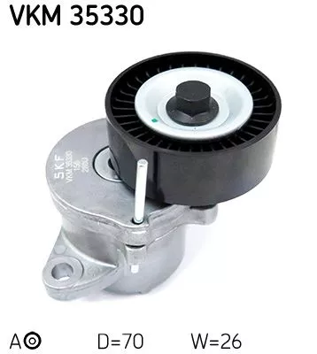 Belt Tensioner, V-ribbed belt