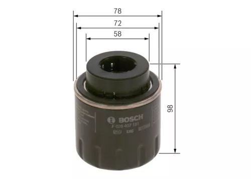 BOSCH Oil Filter (F026407181)