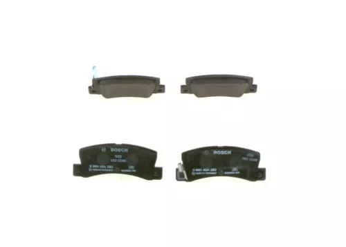 BOSCH Brake Pad Set, disc brake (0986424383)