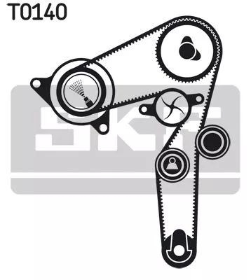 SKF Water Pump & Timing Belt Kit (VKMC05194)
