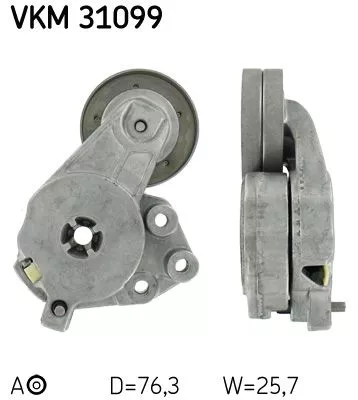 Belt Tensioner, V-ribbed belt
