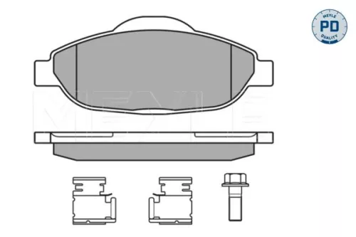 MEYLE Brake Pad Set, disc brake (0252466017/PD)