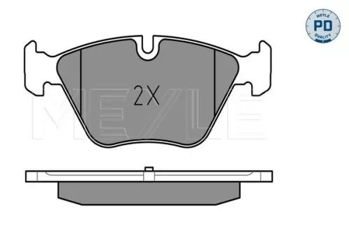 MEYLE Brake Pad Set, disc brake (0252379420/PD)