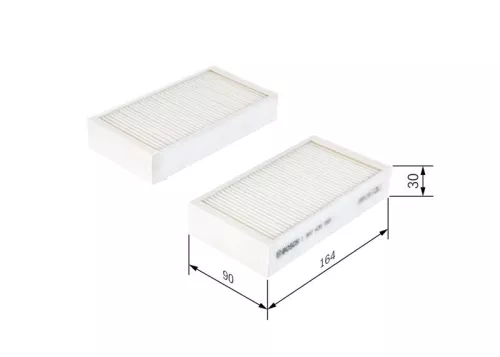 BOSCH Filter, cabin air (1987435055)