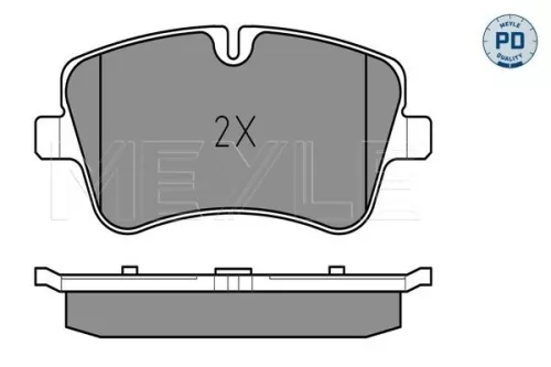 MEYLE Brake Pad Set, disc brake (0252314419/PD)