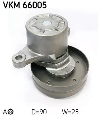 SKF Belt Tensioner, V-ribbed belt (VKM66005)