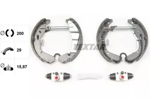 TEXTAR Brake Shoe Set (84065200)