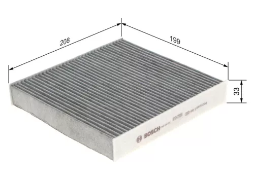 BOSCH Filter, cabin air (1987435031)