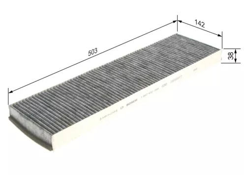 BOSCH Filter, cabin air (1987432399)
