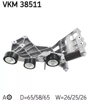 Belt Tensioner, V-ribbed belt