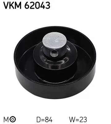 SKF Belt Tensioner, V-ribbed belt (VKM62043)