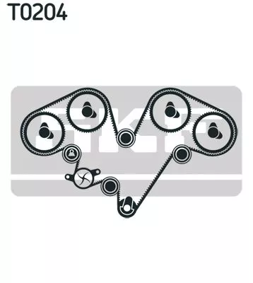 SKF Water Pump & Timing Belt Kit (VKMC03902-2)